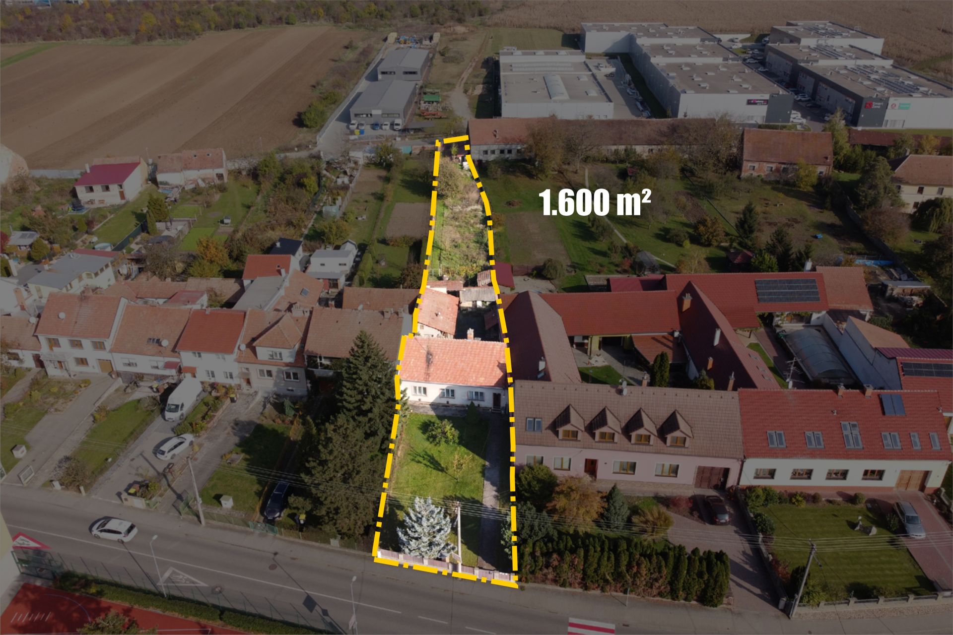 Prodej domu, podlahová plocha 96 m², plocha pozemku 1600 m², ul. Nár. odboje, Troubsko