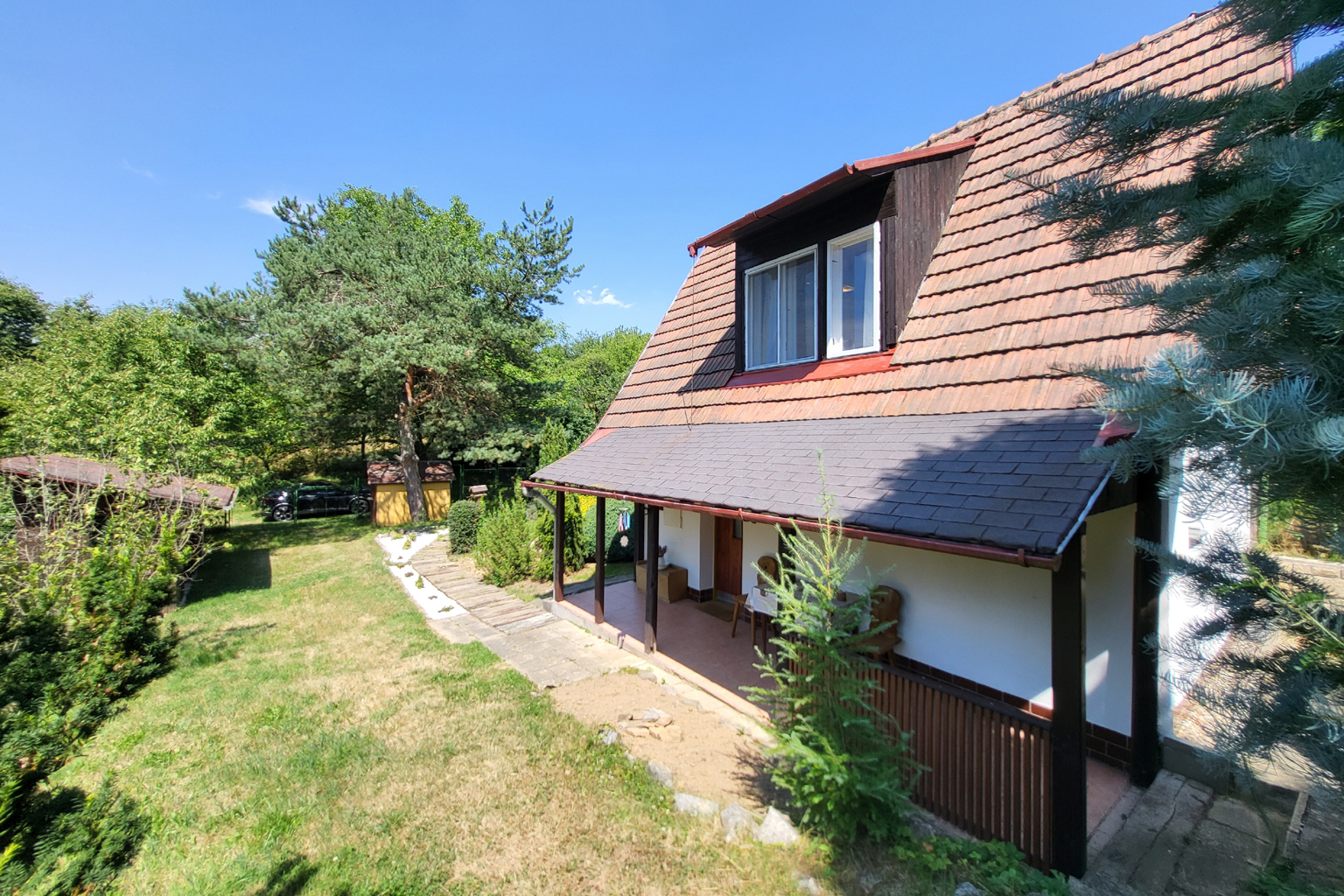 Prodej chaty, UP 46,82 m², pozemek 856 m², obec Kostelany - Újezdsko